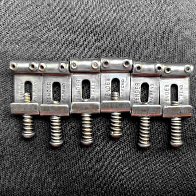 Fender Stratocaster Pat Pend Saddles Tremolo Vintage Repro image 3