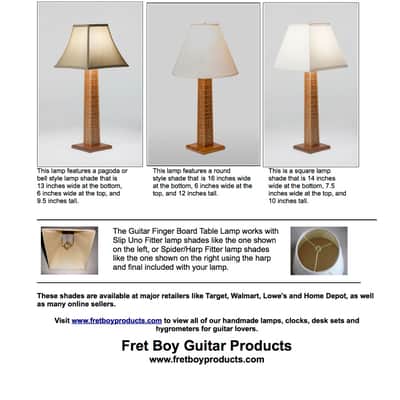 Guitar Fingerboard Table Lamp image 5