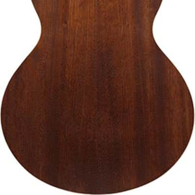 Ibanez AE240JR Mini Grand Auditorium Acoustic-Electric Guitar, Solid Okoume Top, Mahogany Sunburst image 3