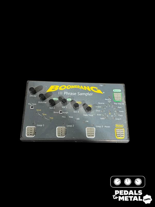 Boomerang III Phrase Sampler | Reverb