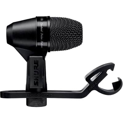 Shure PGA56 Dynamic Snare/Tom Instrument Microphone, with XLR Cable (15') image 1