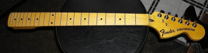Fender Squier Strat 70's-style 22 fret Maple Strat Neck w/Tuners image 1