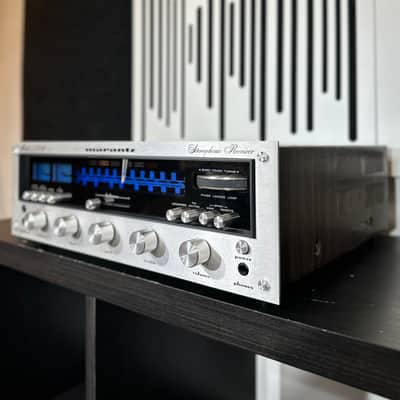 Marantz Model 2235B 35-Watt Stereo Solid-State Receiver 1972 - 1974 - Silver with Wood Case image 5