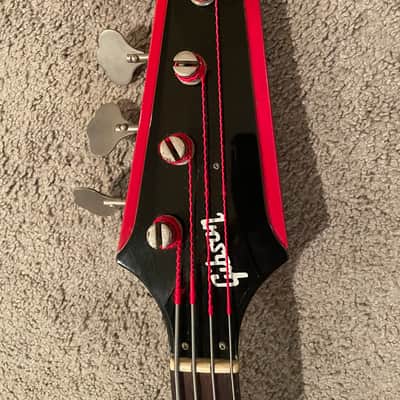 Gibson 1979 Red Thunderbird Bass-PETE WAY!! image 8