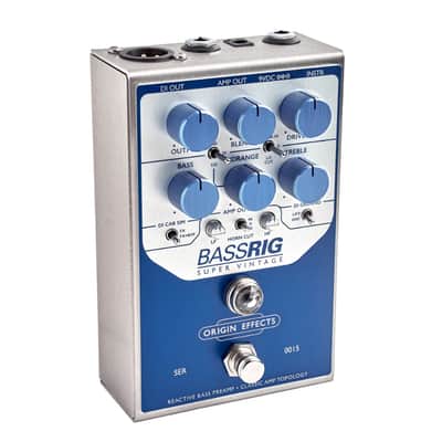 Origin Effects Origin BassRIG Super Vintage Preamp and Overdrive Pedal image 2