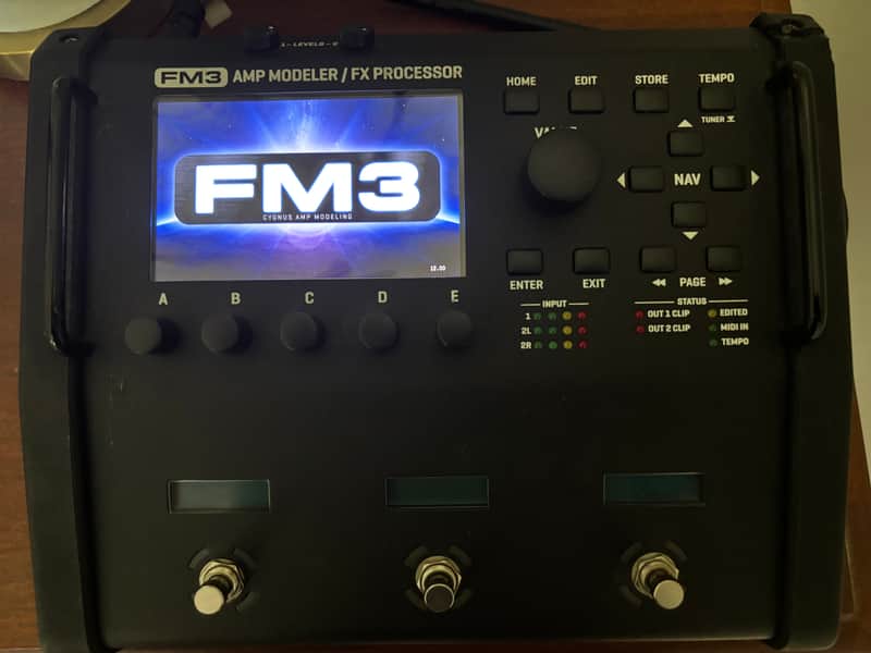 Fractal Audio FM3 Amp Modeler / FX Processr 2020 - 2022 - Black MK I image 1