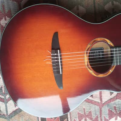 Yamaha NTX700C Acoustic Guitar 2010s - Brown Sunburst image 6