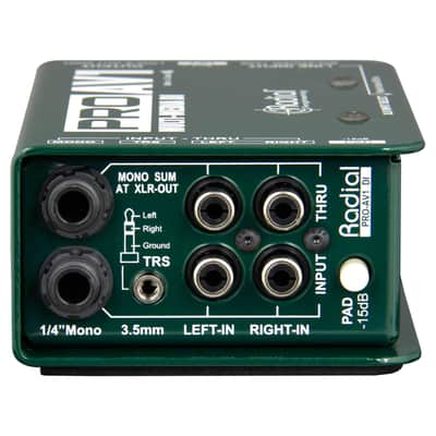 Radial Pro-AV1 Multi Media Passive DI Box - DI Box imagen 2