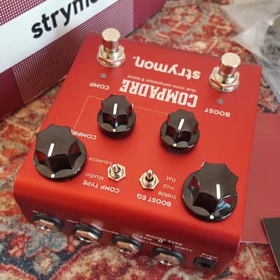 Strymon Compadre Dual Voice Compressor & Boost 2020 - Present - Red image 4