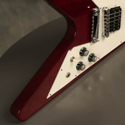 2003 Gibson '67 Reissue Flying V Cherry Gloss image 11