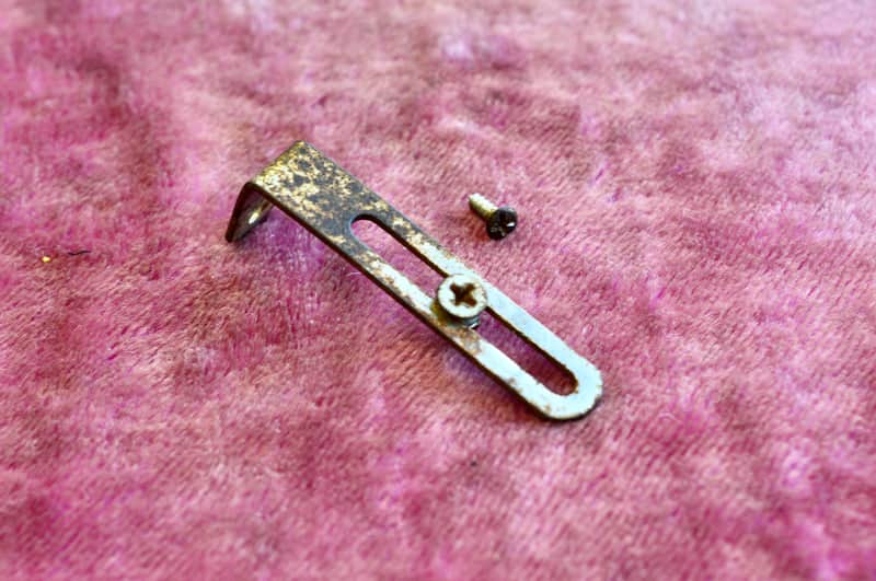 Vintage 1950's Gibson Les Paul Standard Pickguard Bracket Burst Goldtop 1959 image 1