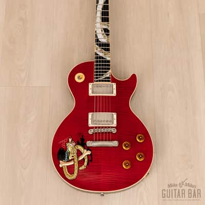 1997 Gibson Custom Shop Slash Snakepit Les Paul Cranberry Near-Mint w/ Case, Yamano image 2