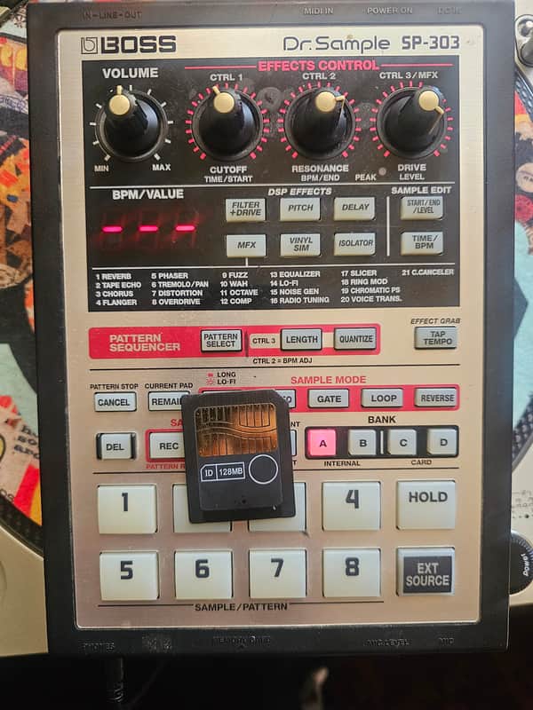 Boss SP-303 Dr. Sample 2001 - 2005 - Silver image 1