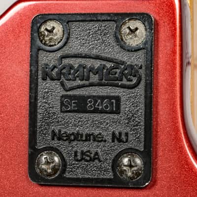 Kramer - Forum IV LH Left-handed Electric Bass, Red - x8461 - USED image 12