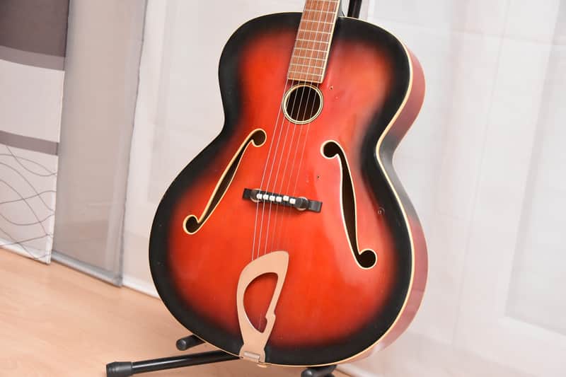 Framus 5/70 S Black Rose – 1960 German Vintage Archtop Jazz Guitar / Gitarre image 1