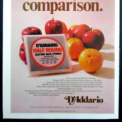 D'Addario ENR71 Long Scale Half Rounds image 2