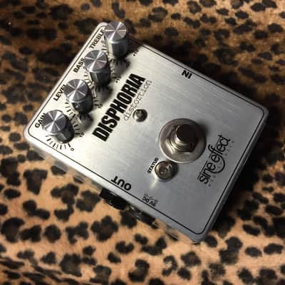 Sine Effect Disphoria heavy distortion pedal of love Silver shiny box of joy image 2