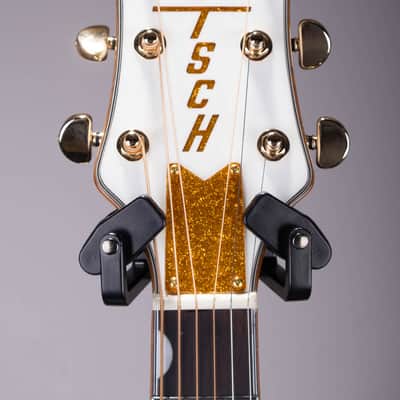 Gretsch G5022CWFE Rancher Falcon Jumbo Acoustic-Electric – White image 6