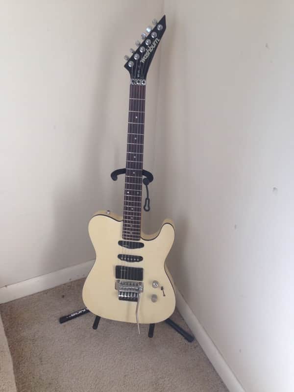 Washburn WT-4V 1980s Vintage White image 1