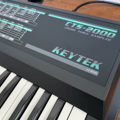 Super rare SIEL KEYTEK CTS-2000 crosstable synthesizer image 6