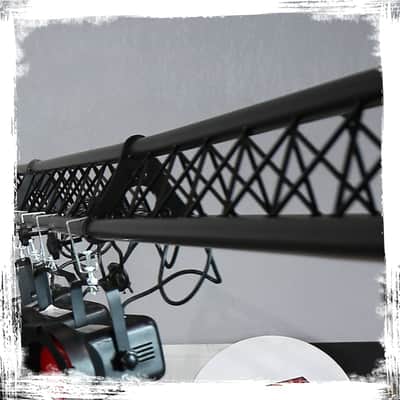 Griffin Triangle Trussing Segment - Extension 5Ft Extra Truss Section for DJ Lighting System Stand Mount Light Cans & Sound Effects for Pro Audio Equipment Gear Parties, Live Gigs & Stage image 10