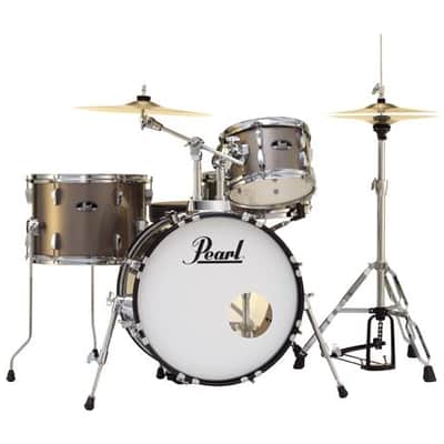 Pearl Roadshow 4-Piece Complete Bop Drum Set Bronze Metallic image 2