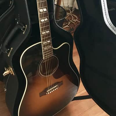 Gibson 2016 Hummingbird Pro Acoustic-Electric Guitar  Vintage Sunburst - Excellent Condition! image 4