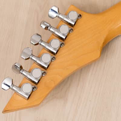 1987 BC Rich Warlock Custom NJ Series Vintage Electric Guitar White w/ Floyd Rose, Japan image 5
