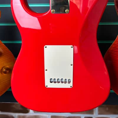 Fender Custom Shop 1956 Stratocaster NOS Fiesta Red 2006 Electric Guitar image 11