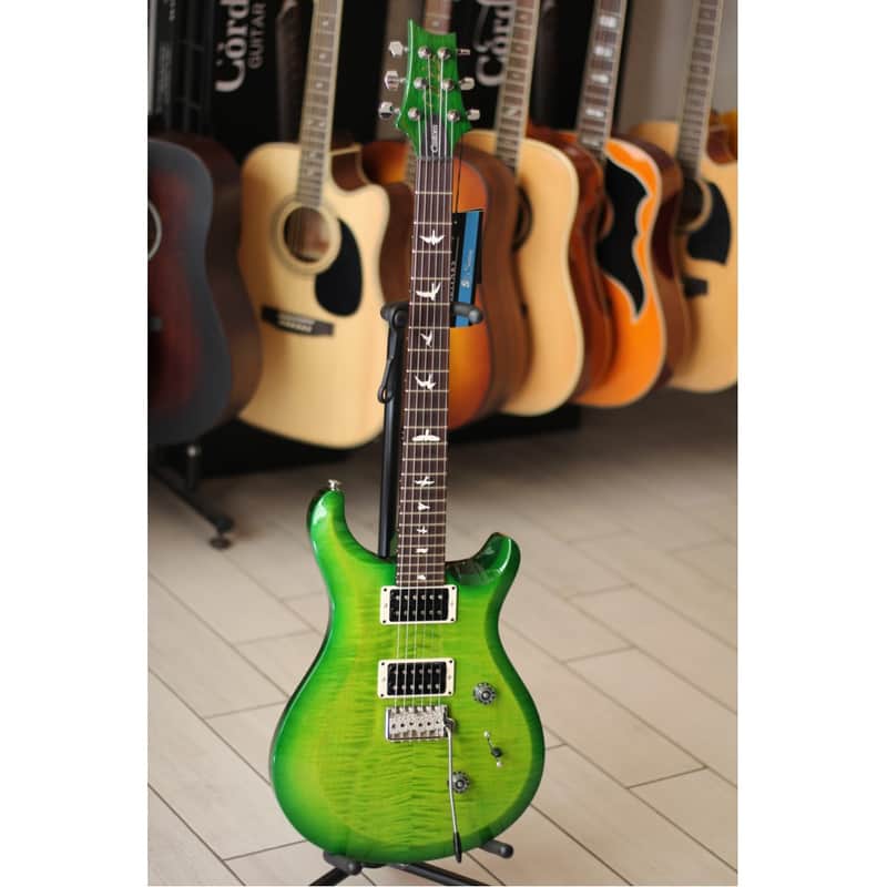 PRS S2 Custom 24 with Pattern Thin Neck Profile - Eriza Verde