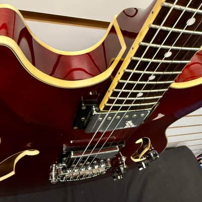 Ibanez Artcore AS73-TCR Semi Hollowbody Electric, Trans Red - Pre Owned image 2