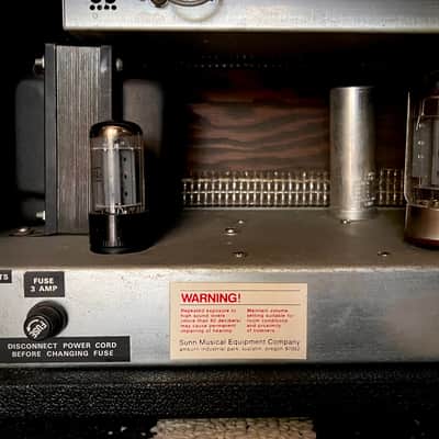 Sunn Solarus 60-Watt Guitar Amp Head (1968-69) and 1x15" cabinet image 9