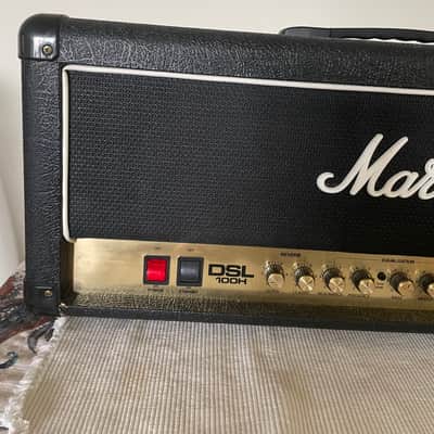 Marshall DSL100H 2-Channel 100-Watt Guitar Amp Head 2012 - 2017 - Black image 2