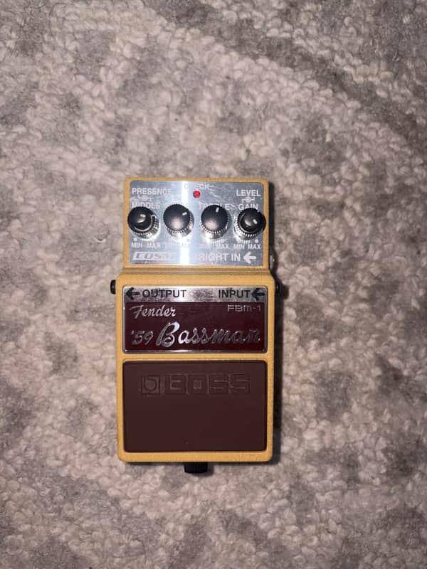 Boss FBM-1 Fender '59 Bassman 2007 - Present - Tan image 1