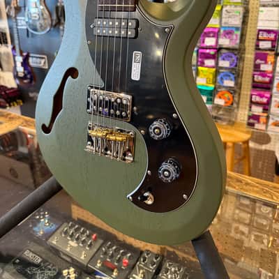 PRS S2 Vela Semi-Hollow Satin with Narrowfield Pickup 2026 - Matcha Green Satin image 3