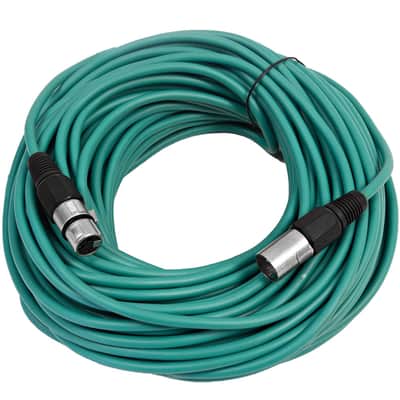 Seismic Audio SAXLX-100 XLR Male to XLR Female Mic Cable - 100'