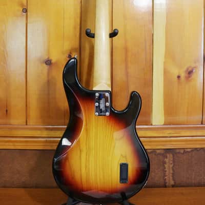 Ernie Ball Music Man Left-handed StingRay5 2005 Vintage Sunburst image 4