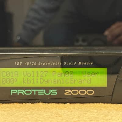 E-MU Systems Proteus 2000 Rackmount 128-Voice Sampler Module 1999 - Black image 4