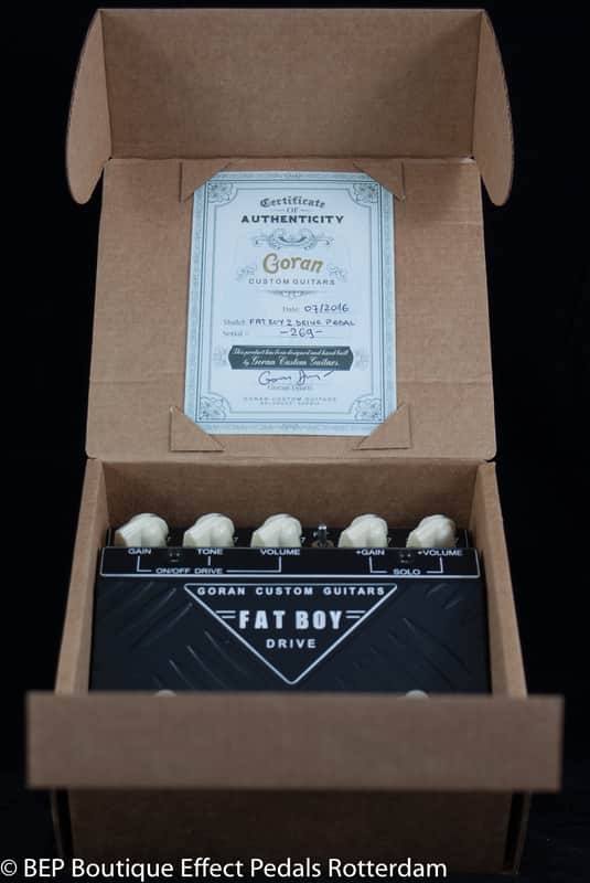 Goran Custom Guitars Fatboy 2 Drive 2016 s/n 269 ,  Billy Gibbons, Lance Lopez, Joe Bonamassa image 1