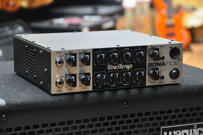 TECAMP Bonafide * 820W 2-channel solid state Bass amp * Made in Germany * balanced DI output image 1