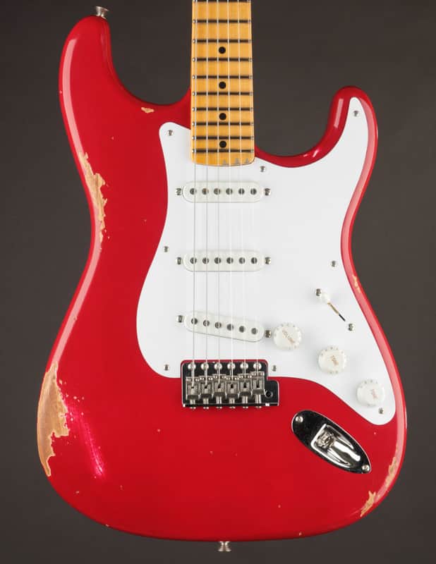 Fender Custom Shop LTD 70th Anniversary Fat '54 Stratocaster Dakota Red/Relic image 1