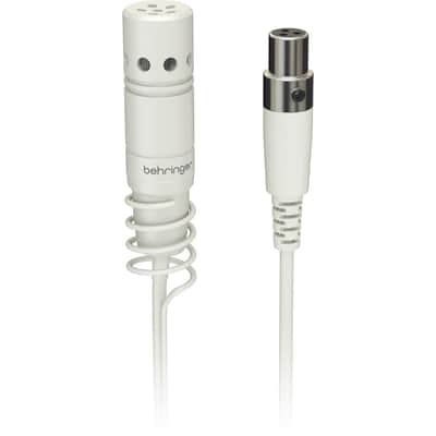 Behringer HM50 Premium Cardioid Unidirectional Condenser Hanging Microphone, White image 4