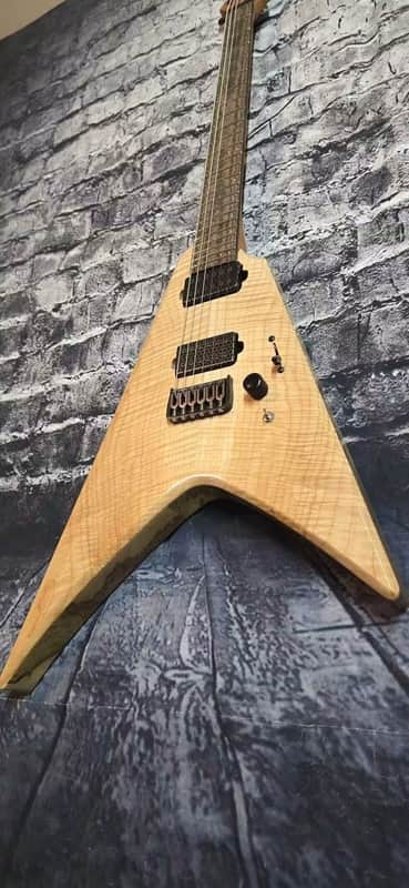 Charbonneau Guitars Vektor-6S Deluxe series 2025 - Natural image 1