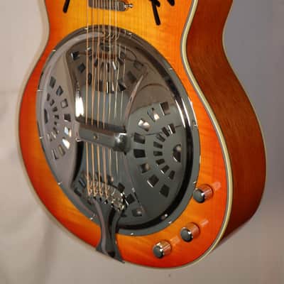 Fender FR50CE Cutaway Acoustic Electric Resonator Guitar used Recently Setup with new strings image 2