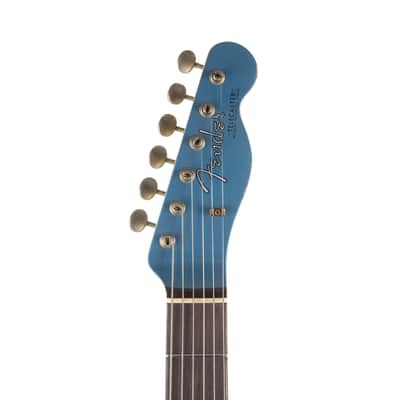 Used Fender Custom Shop 1964 Telecaster Relic - Aged Lake Placid Blue image 8