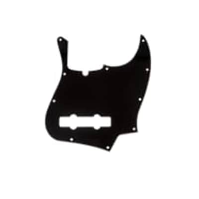 Fender Pickguard 5-String Jazz Bass 10-Hole Mount Black 3-Ply image 2