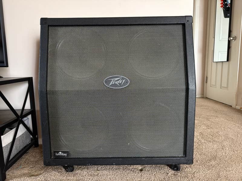 Peavey ValveKing 4x12" Speaker Cabinet - Slant 2000s - Black image 1