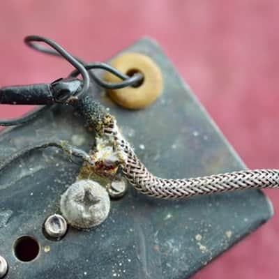 Vintage 1960s Gibson P-90 P90 Pickup 7.74k Soapbar Les Paul Goldtop Custom image 6