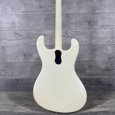 Mosrite Ventures Bass 1964 - Pearl White image 11
