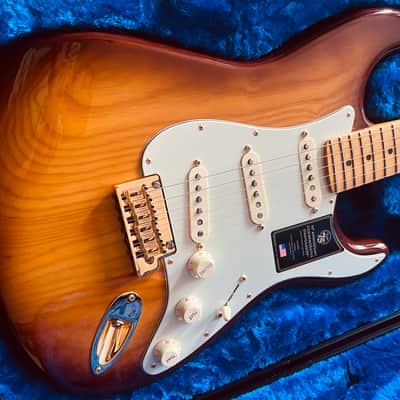 Fender 75th Anniversary Commemorative Stratocaster 2021 - 2-Color Bourbon Burst image 1
